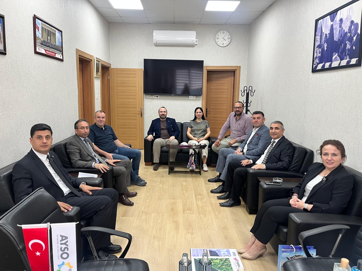 SGK İl Müdürü, Aydın Sanayi Odası'nı Ziyaret Etti