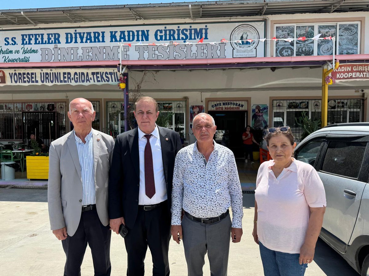 CHP'li Vekil Yıldız ve Başkan Yıldırımkaya, Efeler Kadın Girişim Kooperatifi'ni Ziyaret Etti