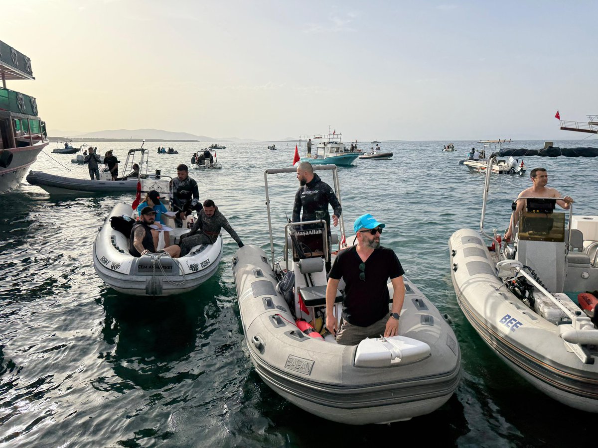 Didim'de Zıpkınla Balık Avı Türkiye Şampiyonası Başladı