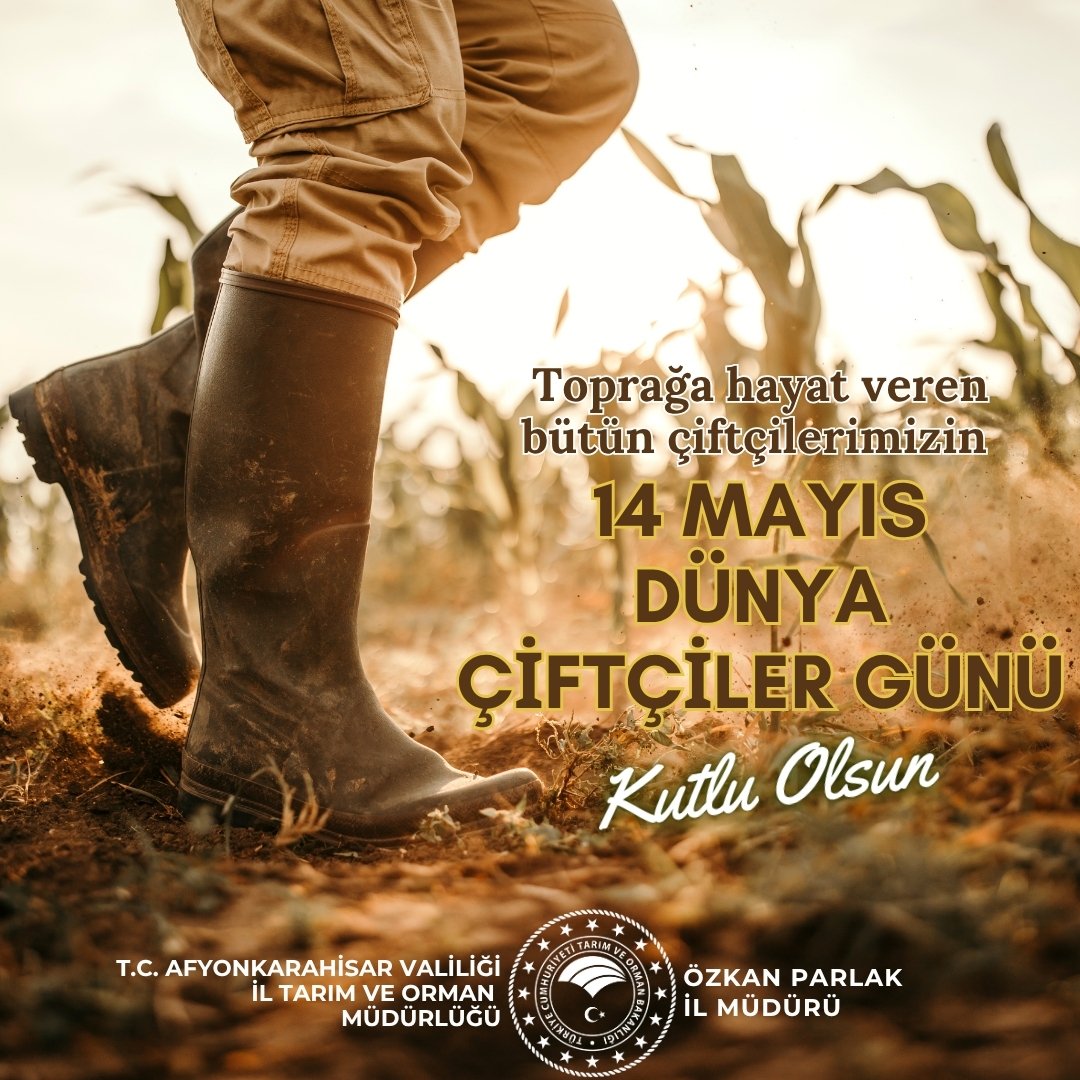 Afyonkarahisar'da Çiftçiler Günü Kutlandı