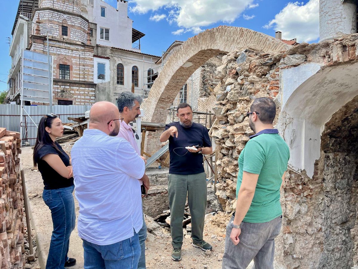 Aydın'da Şeyh Külliyesi Restorasyonunda Statik Değerlendirme Toplantısı Düzenlendi