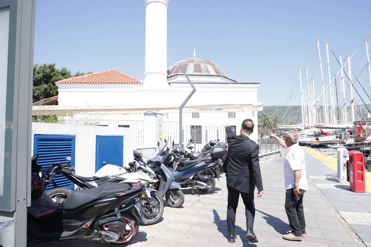 Bodrum Tepecik Camii'nde Restorasyon Çalışmaları Başlatıldı