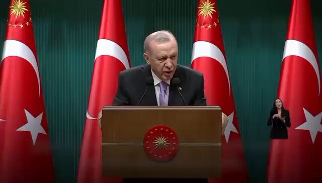 Millî Eğitim Bakanı Tekin ve Cumhurbaşkanı Erdoğan, 