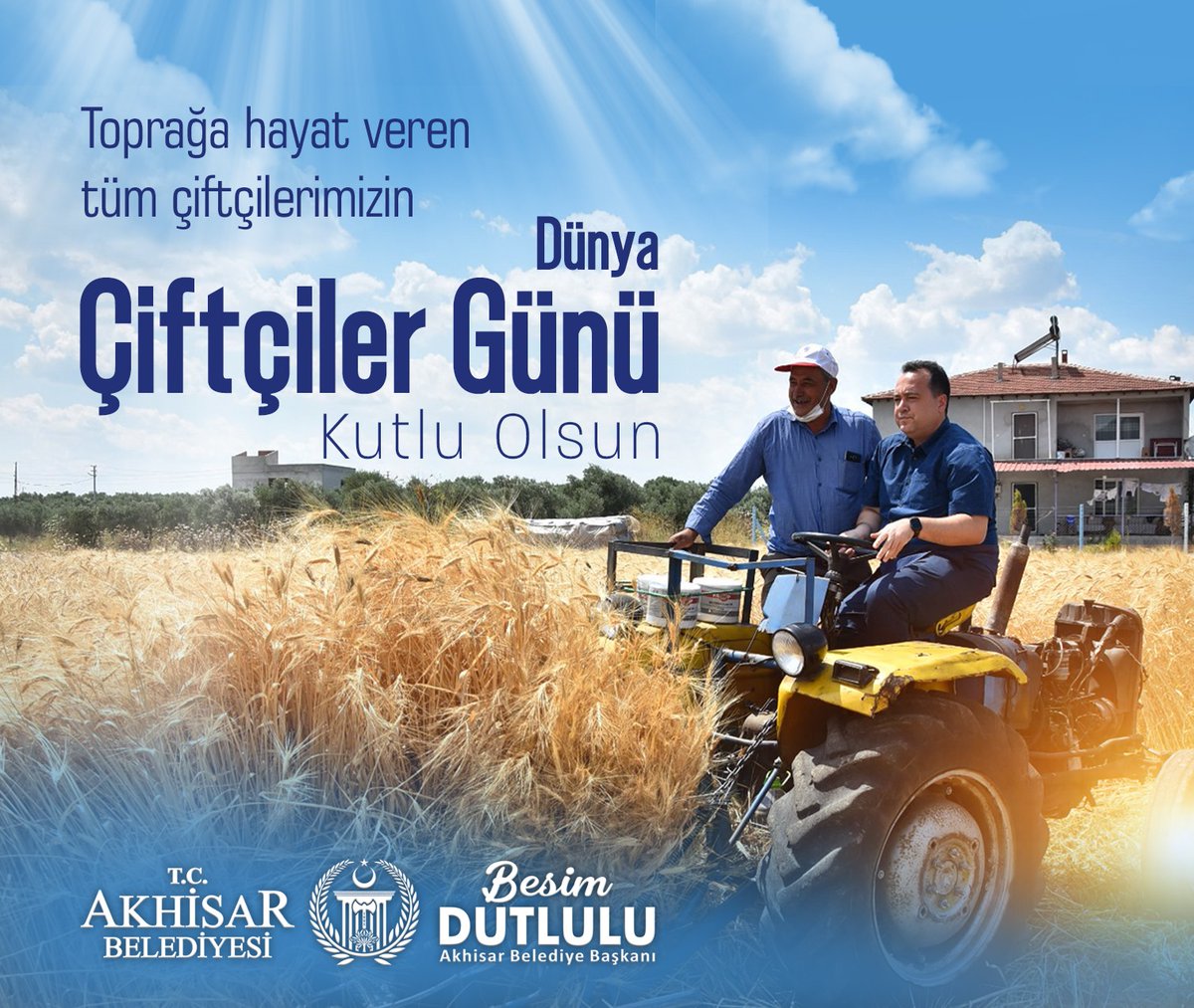 Akhisar Belediyesi, Dünya Çiftçiler Günü'nü Kutladı