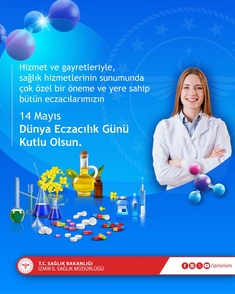 İzmir İl Sağlık Müdürlüğü Eczacılar Günü'nü Kutladı, İlaç Güvenliği Uyarısı Yaptı