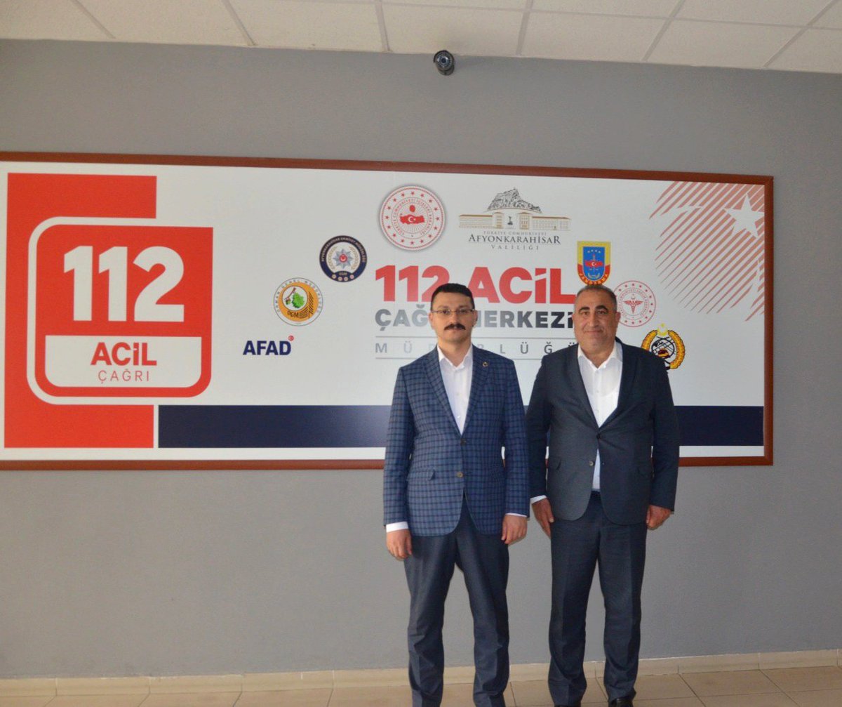 Emirdağ Kaymakamı 112 Acil Çağrı Merkezi'ni Ziyaret Etti