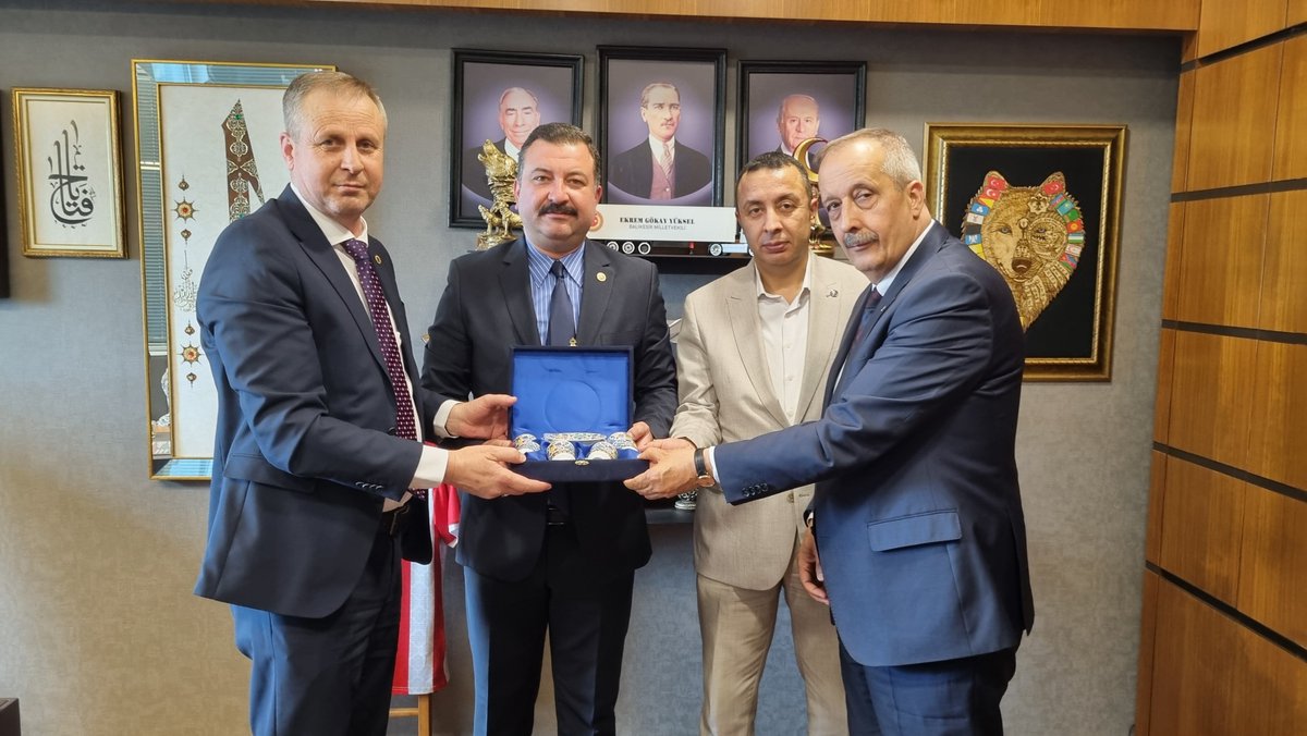TES-İŞ Sendikası Başkanları, MHP'li Yüksel'i Balıkesir'de Ziyaret Etti