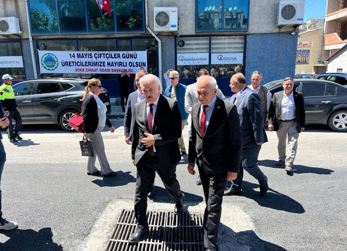 Kaymakam Akca, Söke Ziraat Odası'nın Çiftçiler Günü Etkinliğine Katıldı
