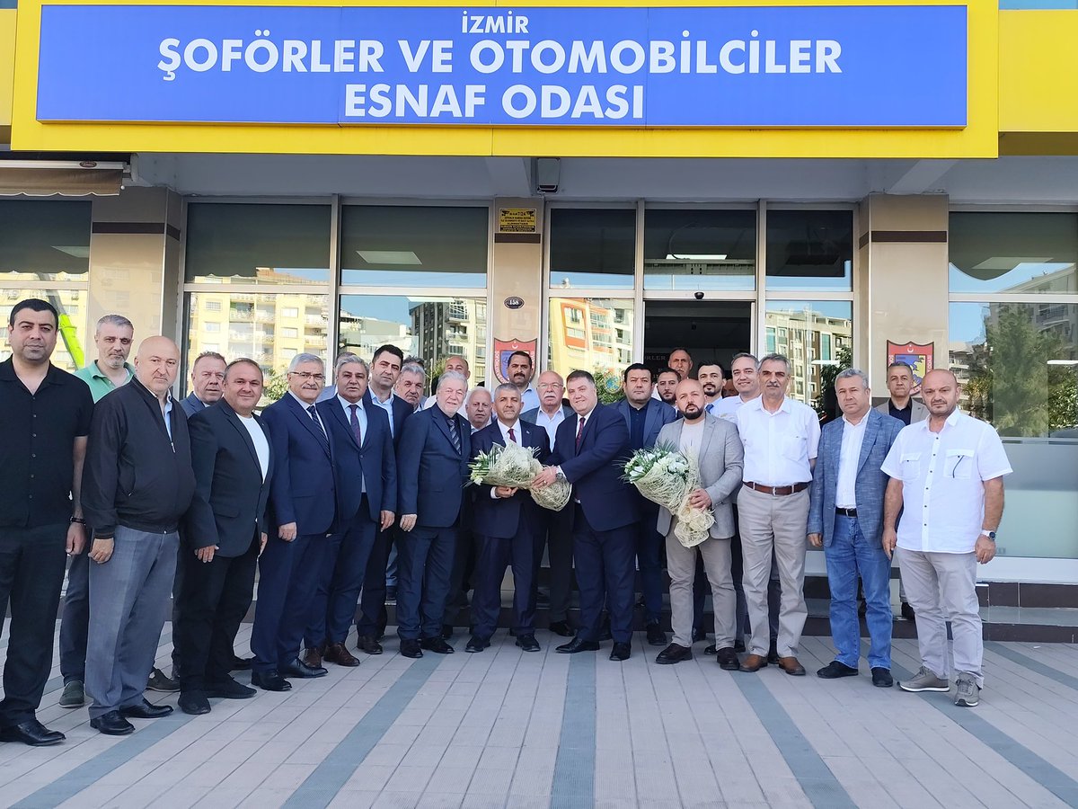 MHP İzmir İl Başkanlığı, İzmir Esnaf ve Sanatkarlar Odaları Birliği'ni Ziyaret Etti