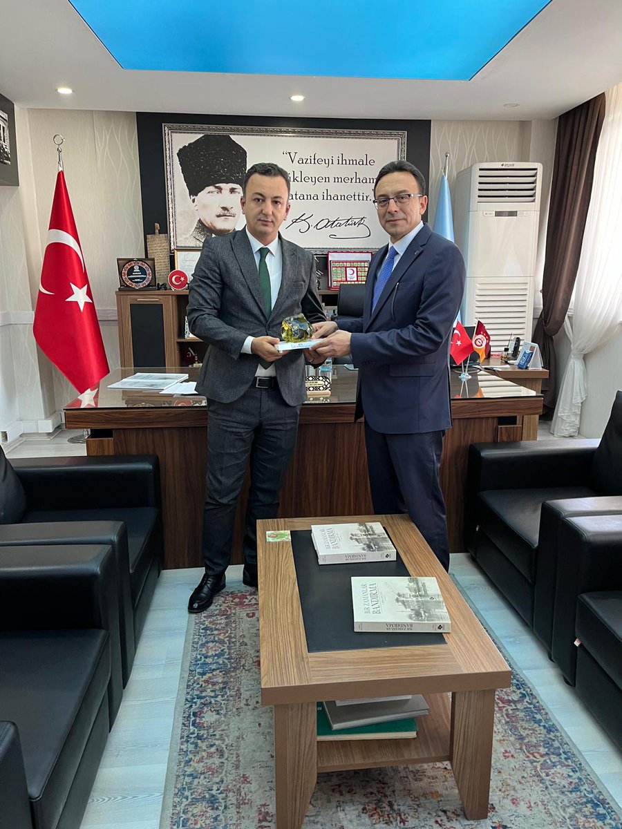 Bandırma'da İlçe Milli Eğitim Müdürü'ne İş Dünyasından Ziyaret