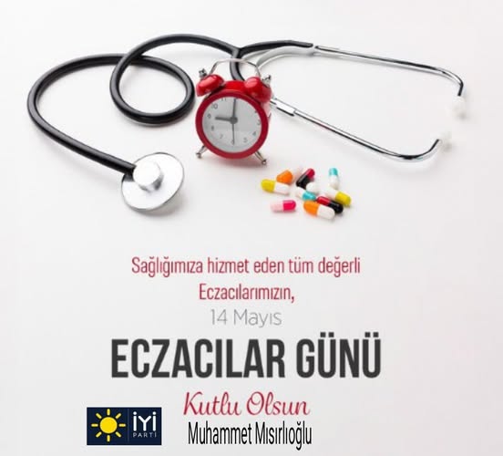 İYİ Parti Afyonkarahisar, Eczacıları Eczacılık Günü'nde Kutladı