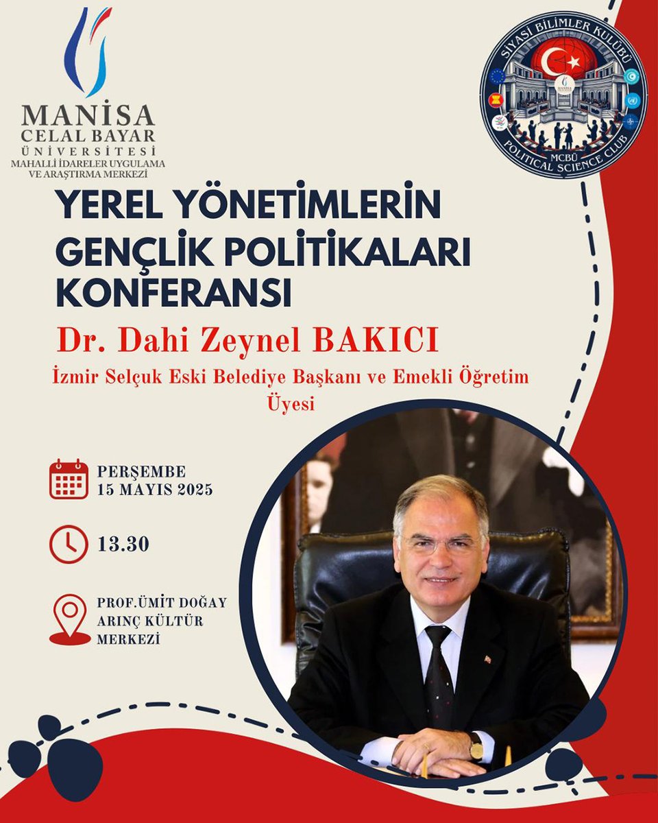 Manisa Celal Bayar Üniversitesi, Yerel Yönetimlerin Gençlik Politikalarını Ele Alacak Bir Konferansa Ev Sahipliği Yapacak