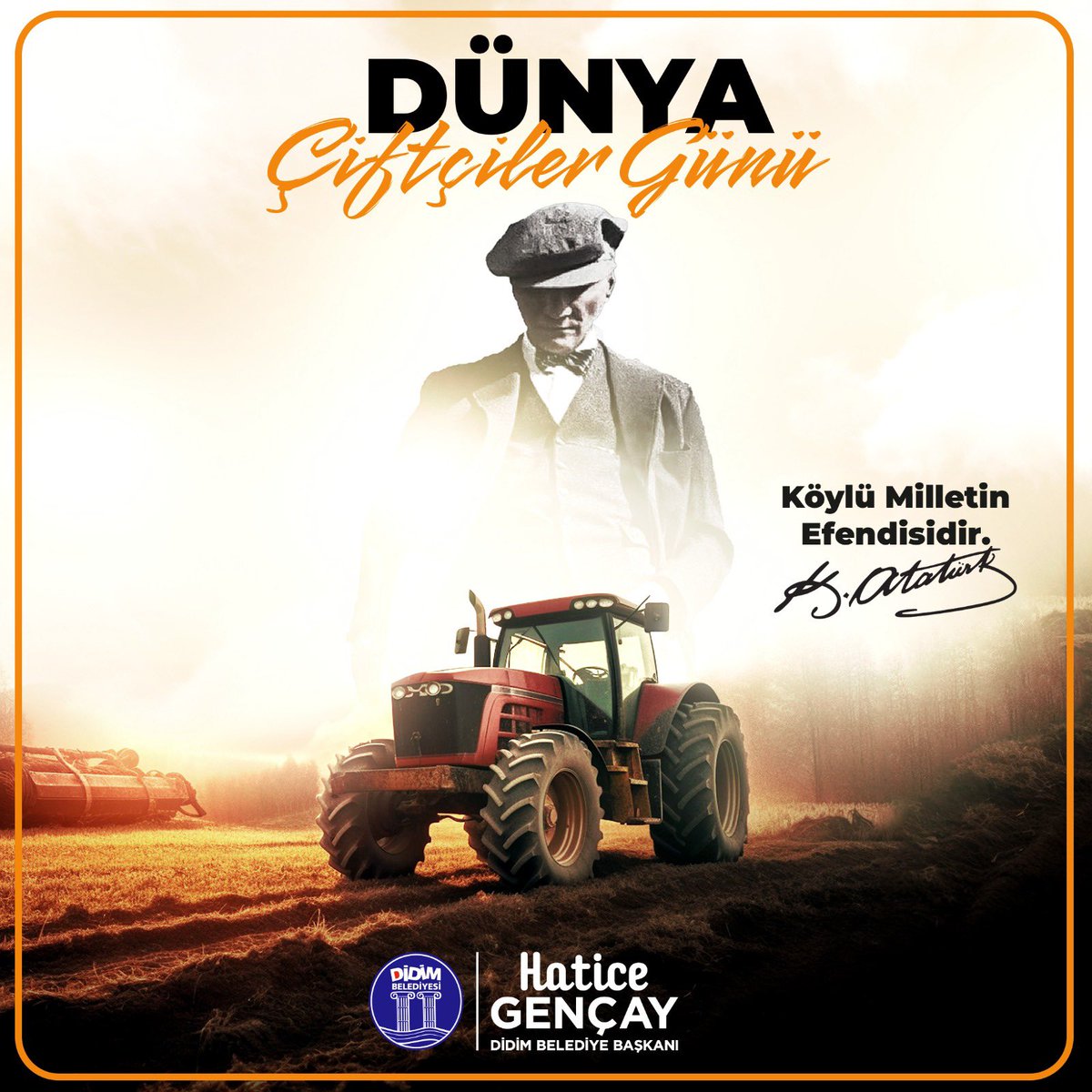 Didim Belediyesi, Çiftçiler Günü'nü Kutladı