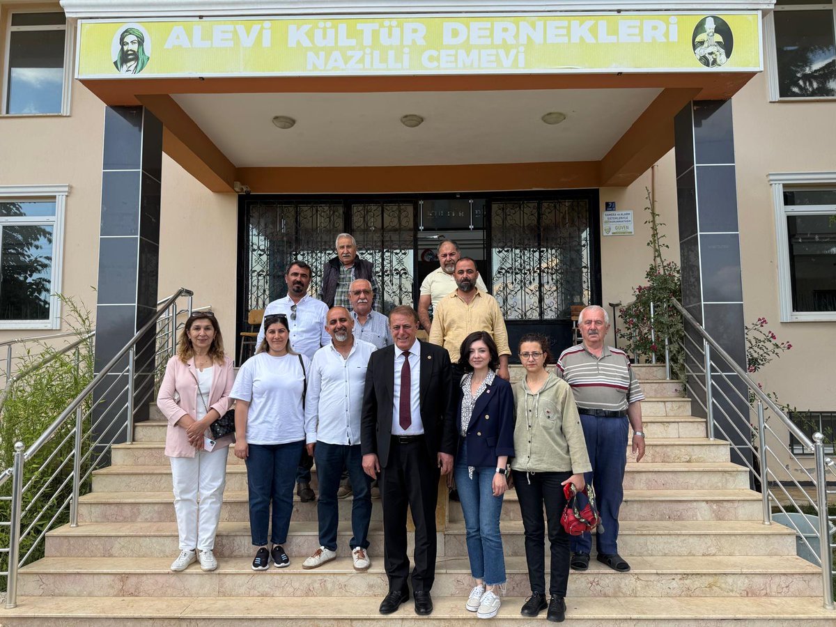 CHP'li Yıldız, Nazilli Pınarbaşı Cemevisi'ni Ziyaret Etti