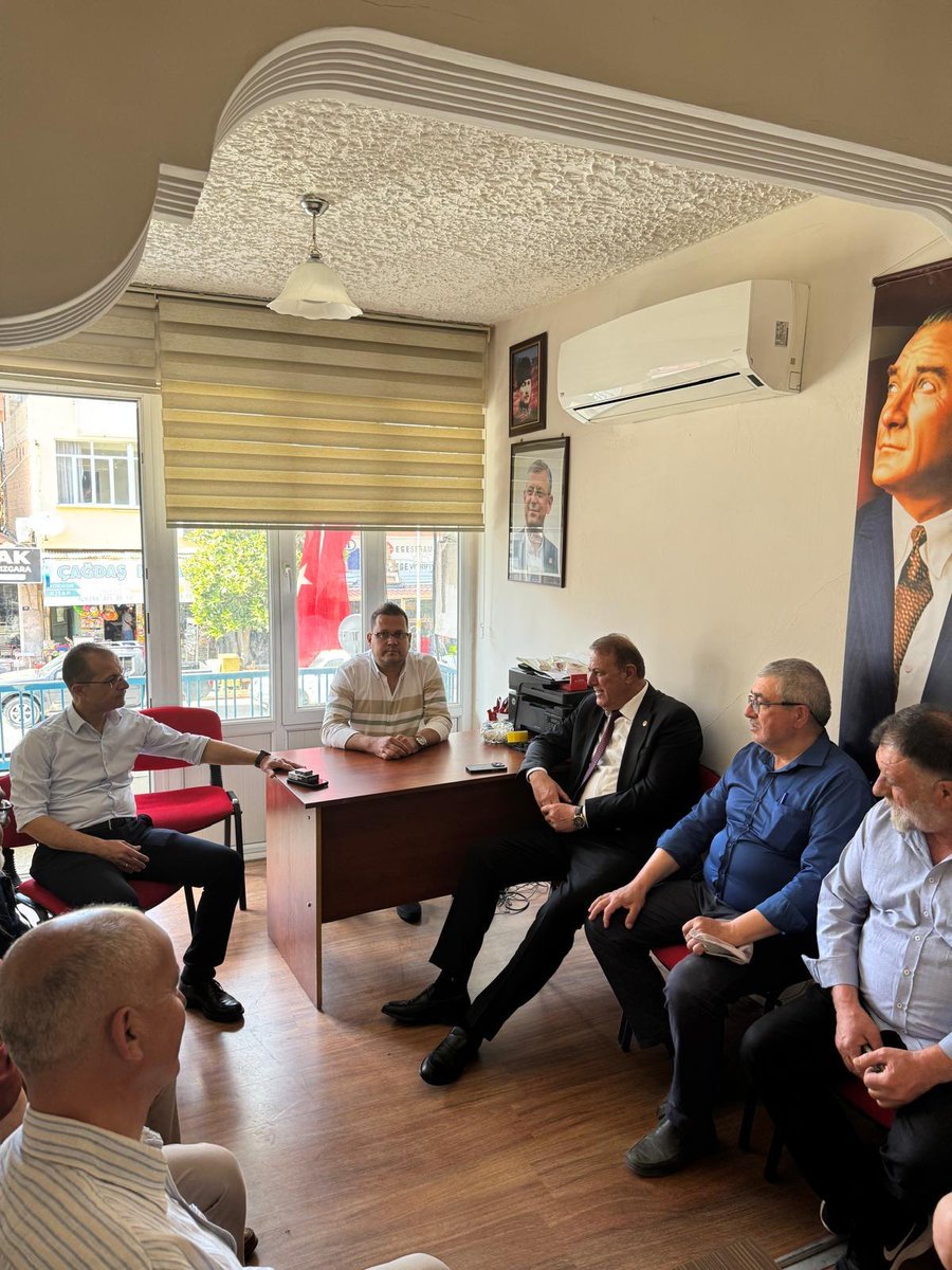 CHP Aydın Milletvekili Yıldız, Kuyucak İlçe Başkanlığını Ziyaret Etti