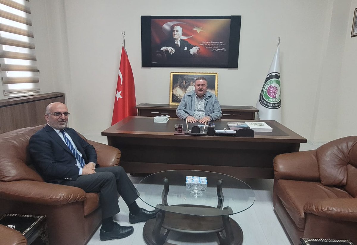 Afyonkarahisar Ticaret Borsası Başkanı Gürakar, İl Müftüsü İmamoğlu'nu Ağırladı