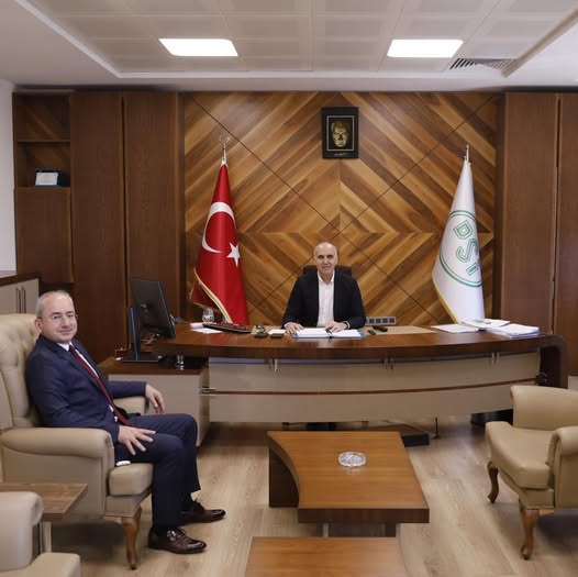 Aydın Orman İşletme Müdürü, DSİ 21. Bölge Müdürü'nü Ziyaret Etti