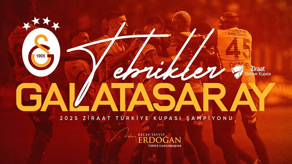 Galatasaray, Ziraat Türkiye Kupası'nı Kazandı