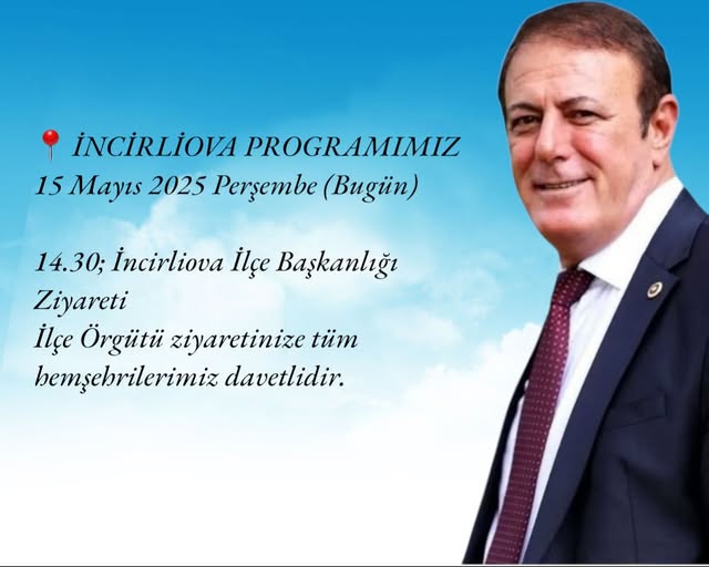 CHP'li Özdemir, İncirliova'da Seçim Çalışmalarına Start Veriyor