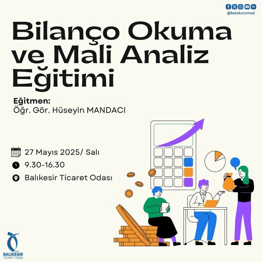Balıkesir Ticaret Odası, İşletmelere Finansal Okuryazarlık Desteği Veriyor