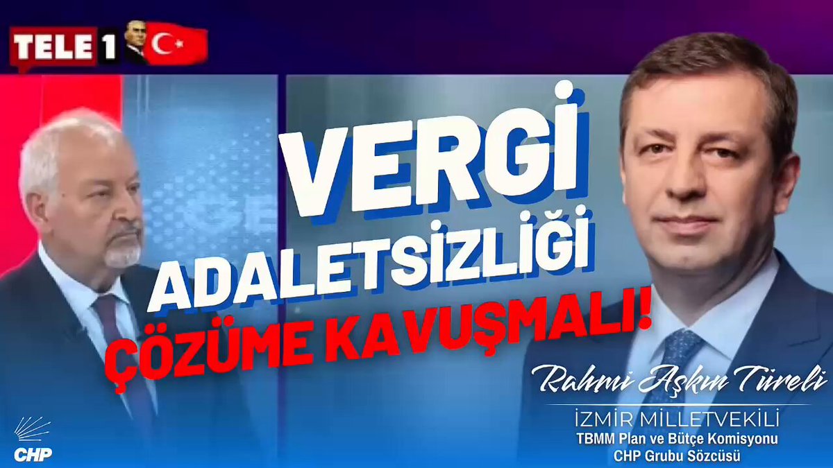 CHP İzmir Milletvekili Türeli, Vergi Adaletini Meclis'e Taşıdı