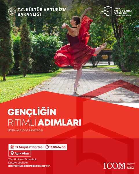 İzmir Kültür Sanat Fabrikası'nda Mayıs Etkinlikleri Başlıyor
