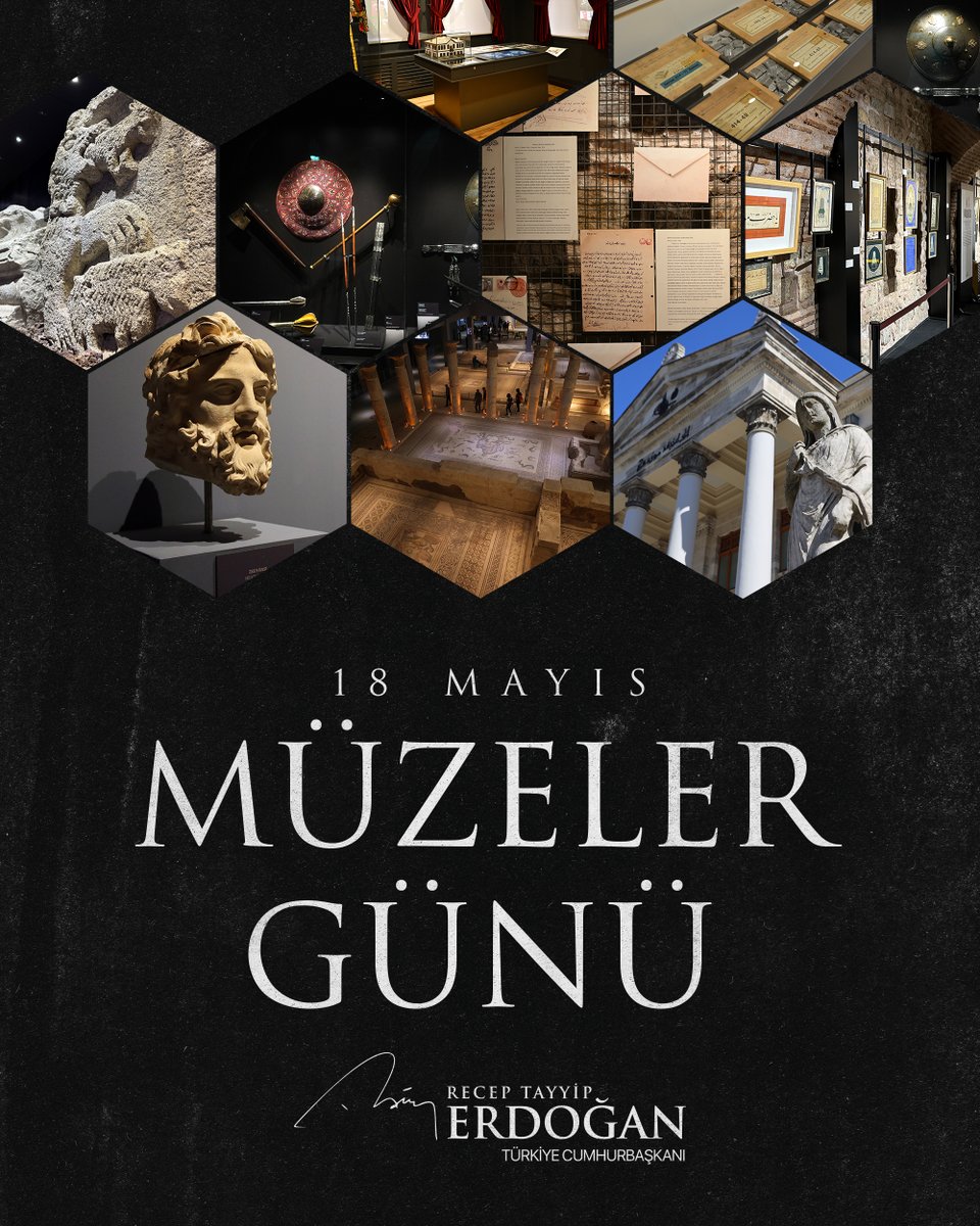 Cumhurbaşkanı Erdoğan'dan Müzeler Günü Mesajı