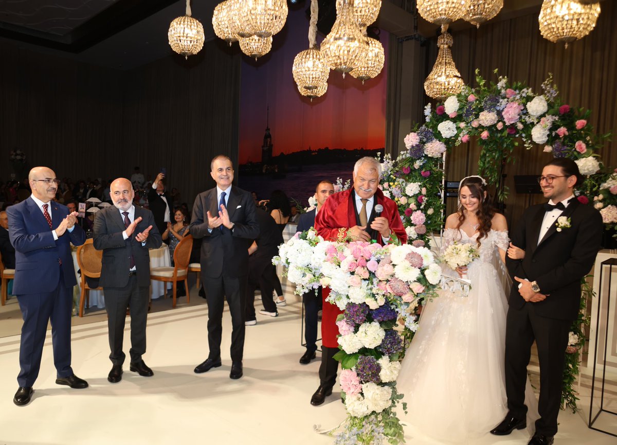 AK Parti Sözcüsü Çelik, Yeni ve Alfar Ailelerinin Nikah Törenine Katıldı