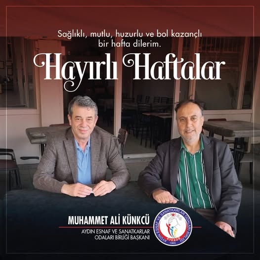 AYESOB'dan Esnafa Yeni Hafta Dilekleri