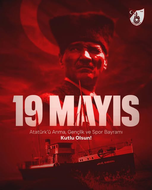 İstanbulspor'dan 19 Mayıs Atatürk'ü Anma, Gençlik ve Spor Bayramı Mesajı