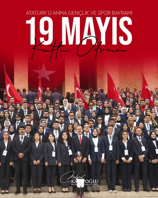 19 Mayıs Atatürk'ü Anma, Gençlik ve Spor Bayramı Kutlandı