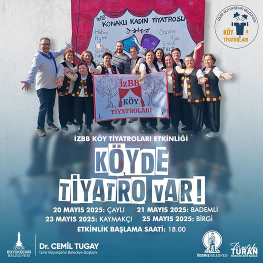 İzmir'de Köy Tiyatroları Sahne Alacak