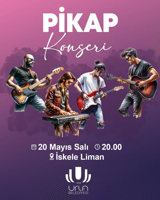 Urla Belediyesi 19 Mayıs Coşkusunu Konserle Kutluyor