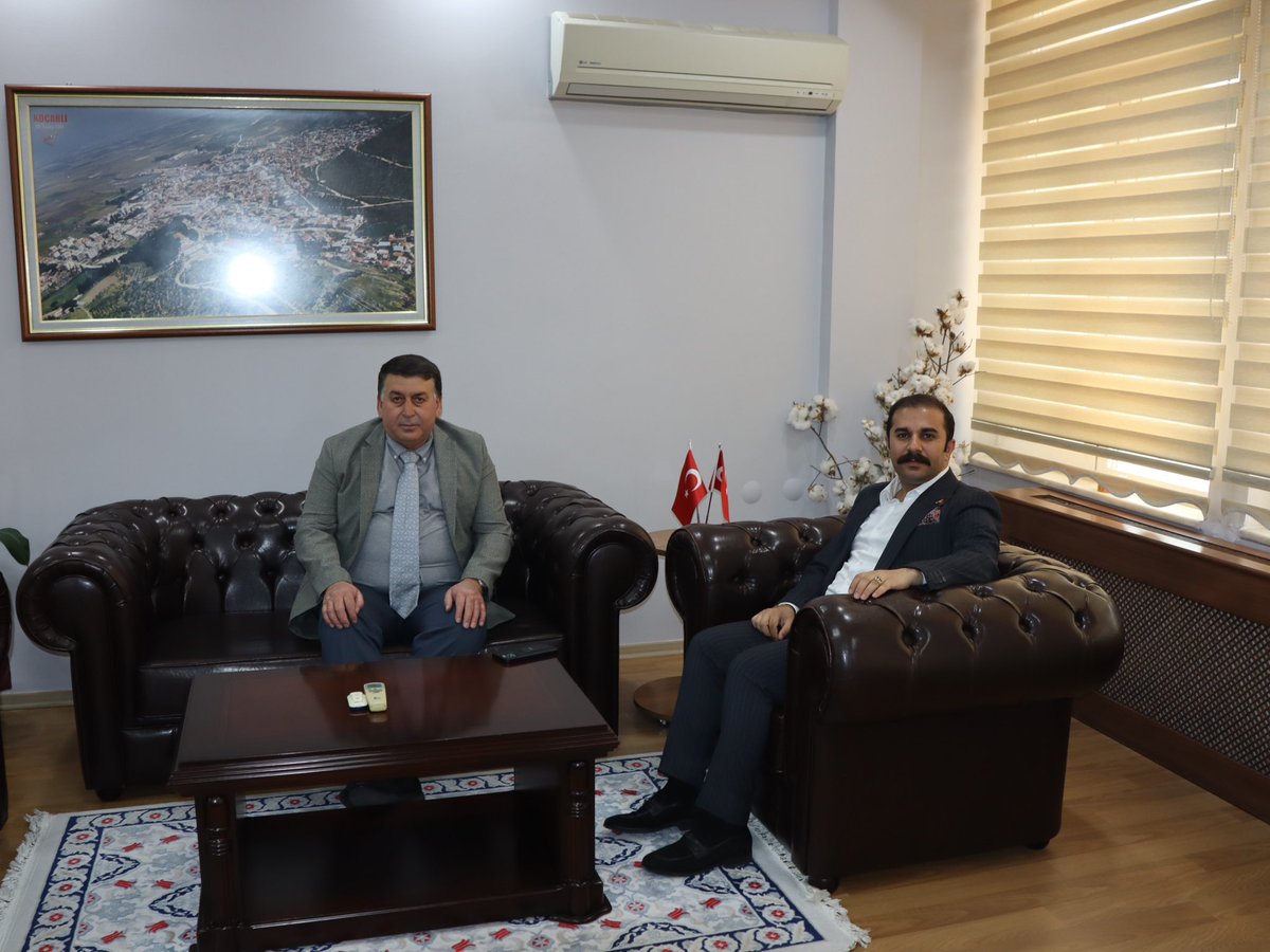 Aydın Çevre, Şehircilik ve İklim Değişikliği Müdürü Koçarlı Kaymakamını Ziyaret Etti