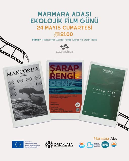 Marmara Adası'nda Ekolojik Film Günü Etkinliği