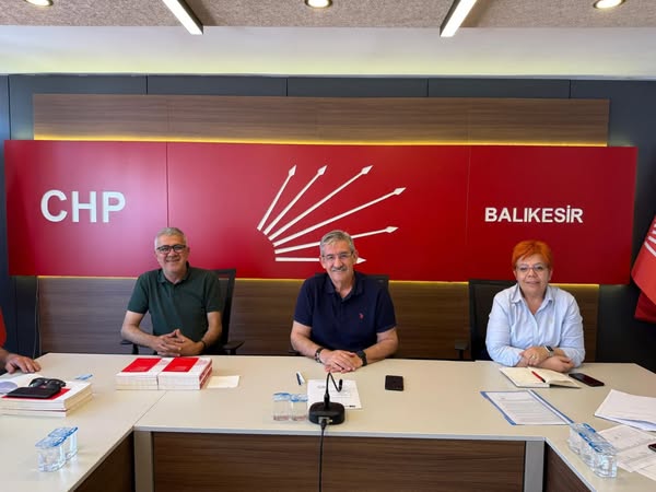 CHP Balıkesir İl Yönetimi, Örgütlenme Çalışmalarını Gözden Geçirdi