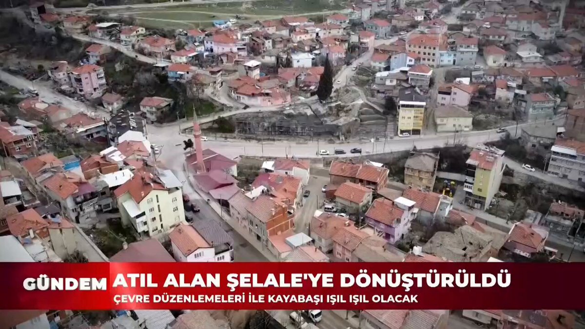 Demirci Belediyesi, Kayabaşı Şelalesi'ni Cazibe Merkezine Dönüştürdü