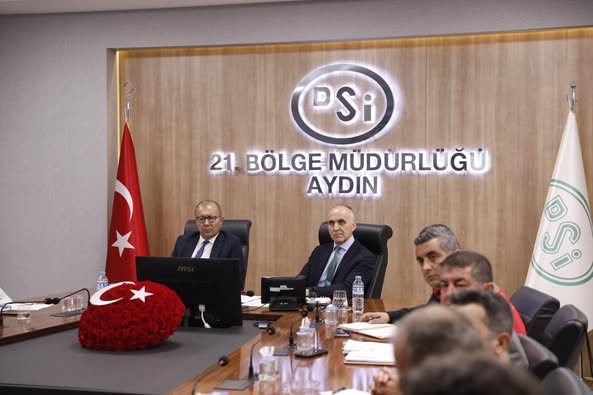 DSİ 21. Bölge Müdürlüğü ve Aydın İl Tarım ve Orman Müdürlüğü Tarımsal Üretim Planlaması İçin Bir Araya Geldi