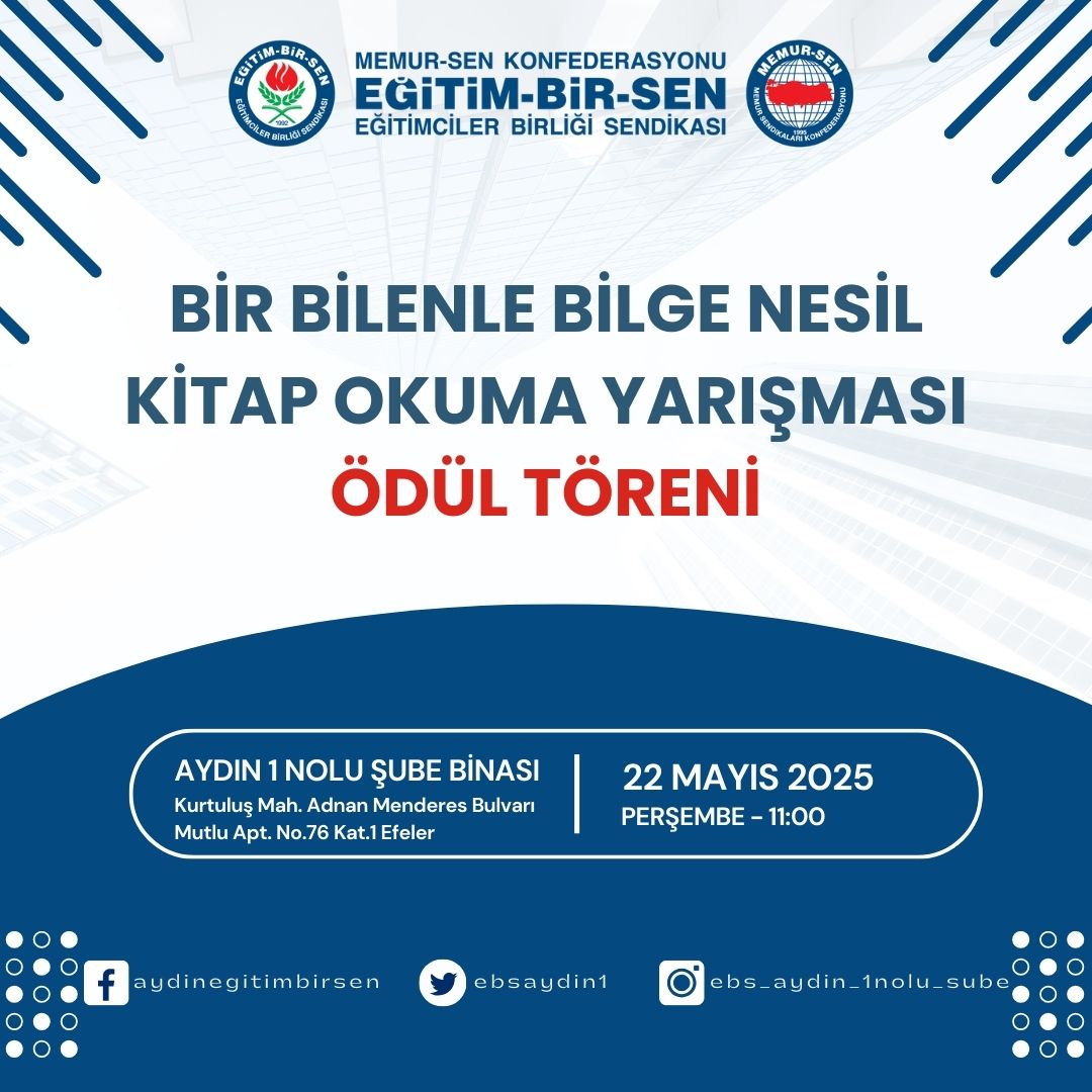 Eğitim-Bir-Sen Aydın Şubesi 