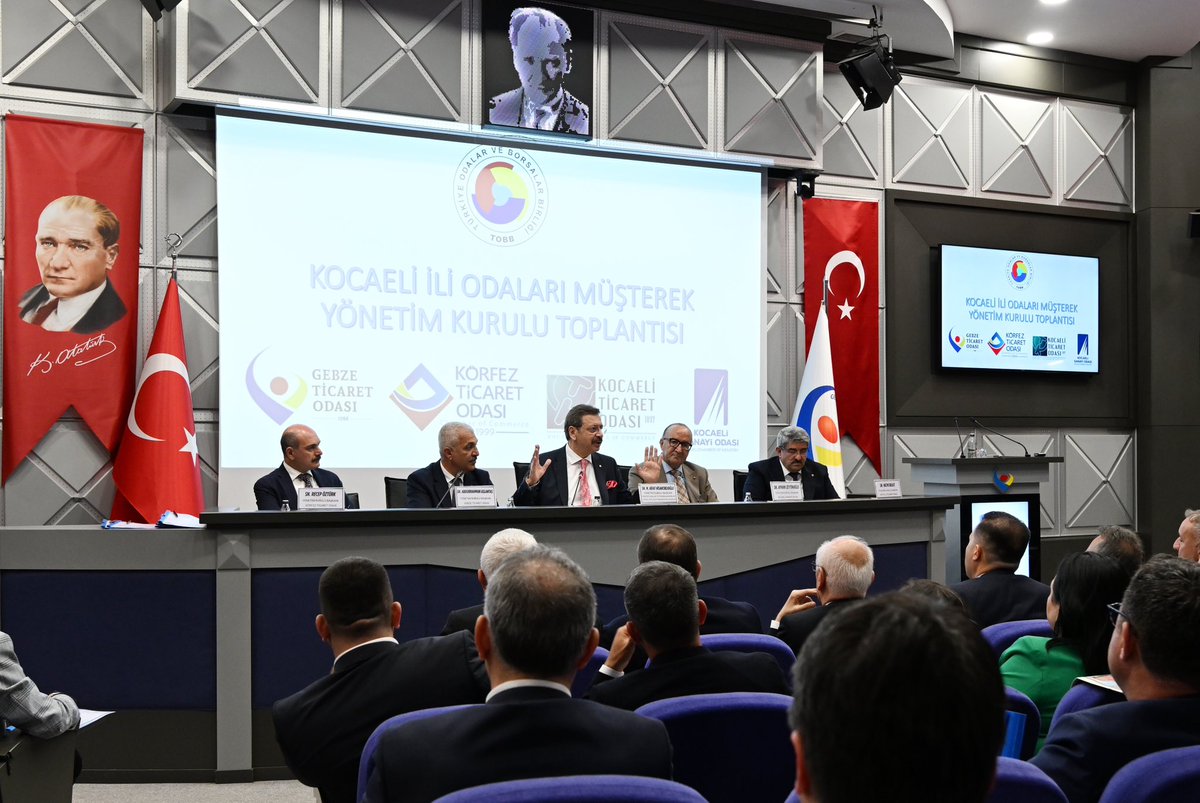 TOBB Başkanı Hisarcıklıoğlu, Kocaeli İş Dünyasının Sorunlarını Dinledi