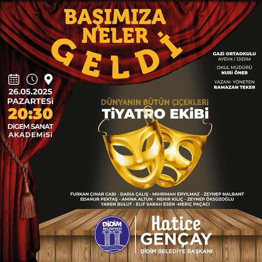 Didim'de Genç Tiyatrocular Sahne Alıyor