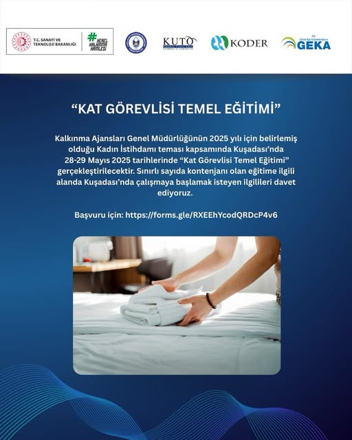 Kuşadası Ticaret Odası ve GEKA İş Birliğiyle Kadınlara İstihdam Desteği