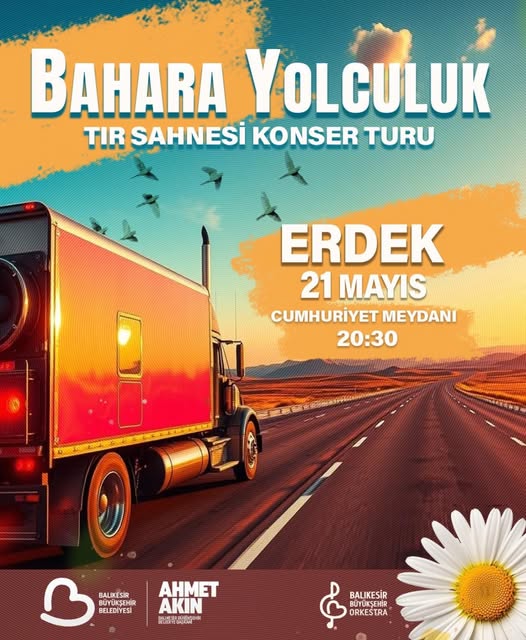 Erdek'te Bahara Yolculuk Konseri Coşkusu