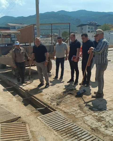 Bozdoğan'da Altyapı Çalışmaları Kapsamında Mazgal Temizliği Yapılıyor