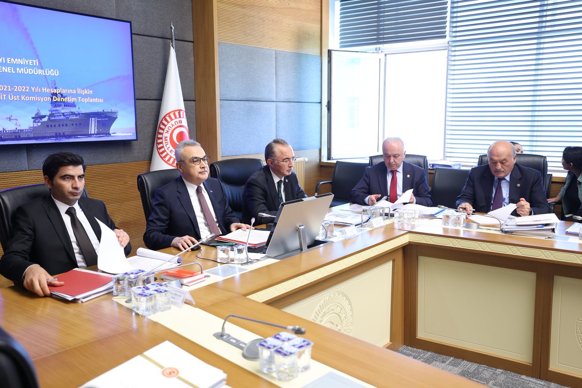 TBMM KİT Komisyonu 2021-2022 Hesaplarını İnceledi