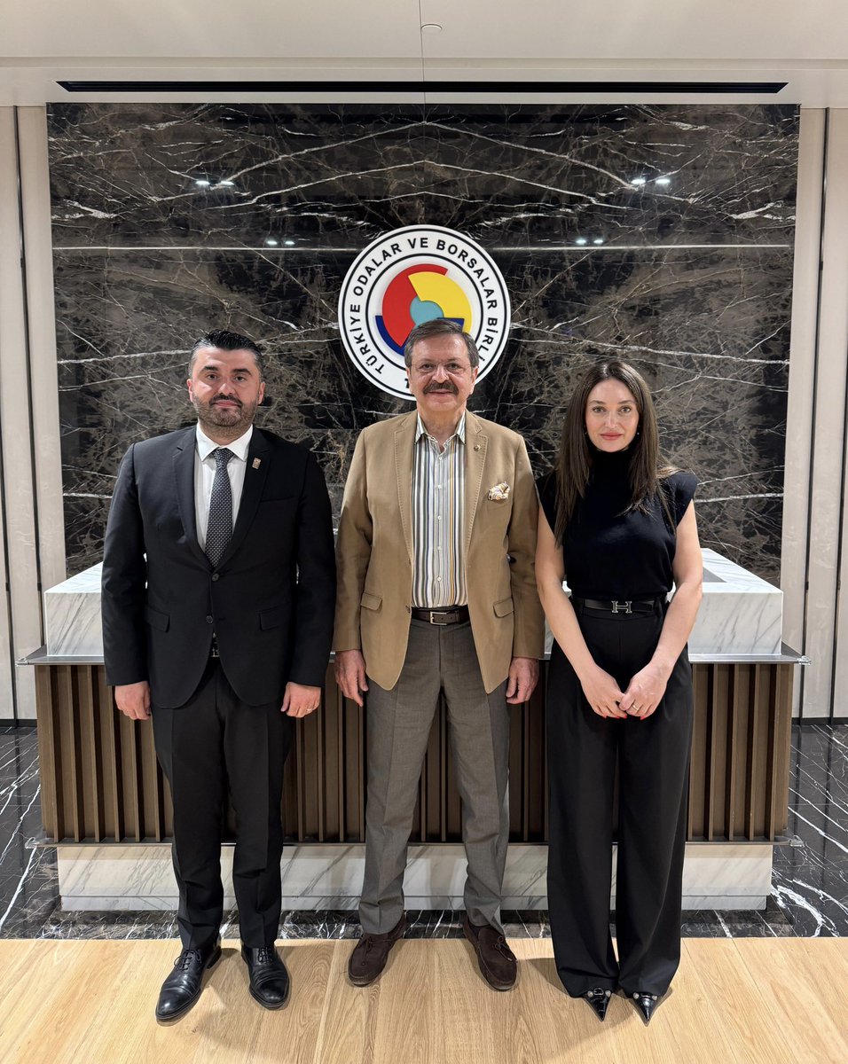 TOBB Başkanı Hisarcıklıoğlu, Uzunköprü TSO Başkanı Akalın'ı Ağırladı