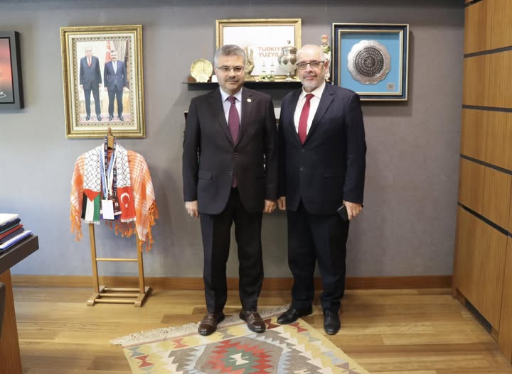 AK Parti Milletvekili Özmen, TBMM'de Çetin'i Ağırladı