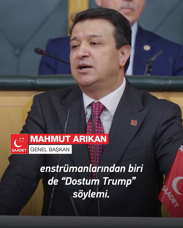 Saadet Partisi Genel Başkanı Arıkan: 