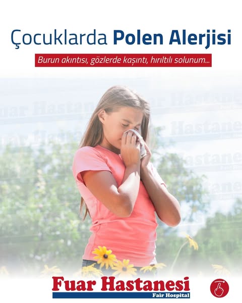 Bahar ve Yaz Aylarında Çocuklarda Alerji Vakaları Artıyor