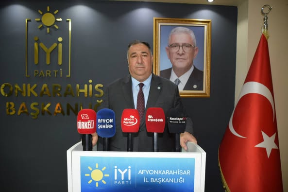 İYİ Parti İl Başkanı Mısırlıoğlu'ndan Afyonkarahisar'daki Gündem Konularına Eleştiri